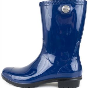 Navy Blue Ugg Rain Boots